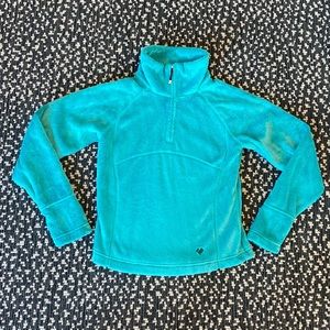 Girls Obermeyer Furry Fleece Top